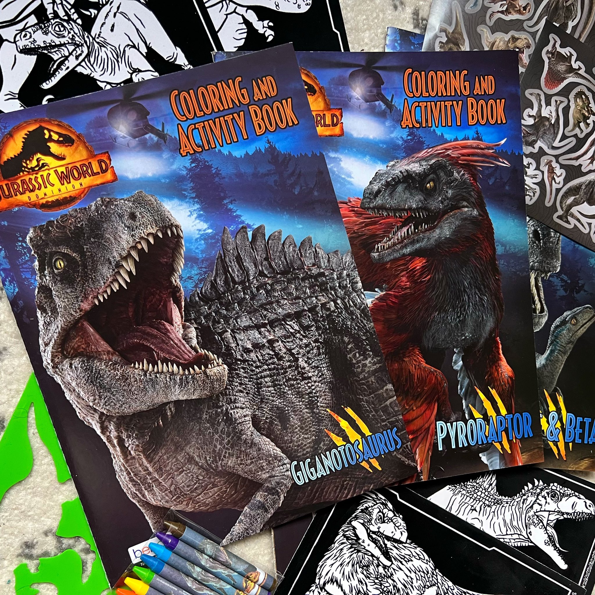 Jurassic World: Dominion Stickers