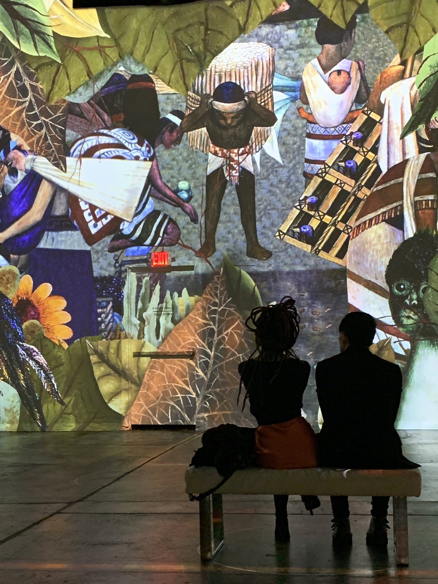 karynlocke's tweet image. Preview night for #ImmersiveFridaKahlo in Pittsburgh- so intensely beautiful! 🌺

@vangoghpitts @MarkowitzComm #pittsburgh #lovepgh