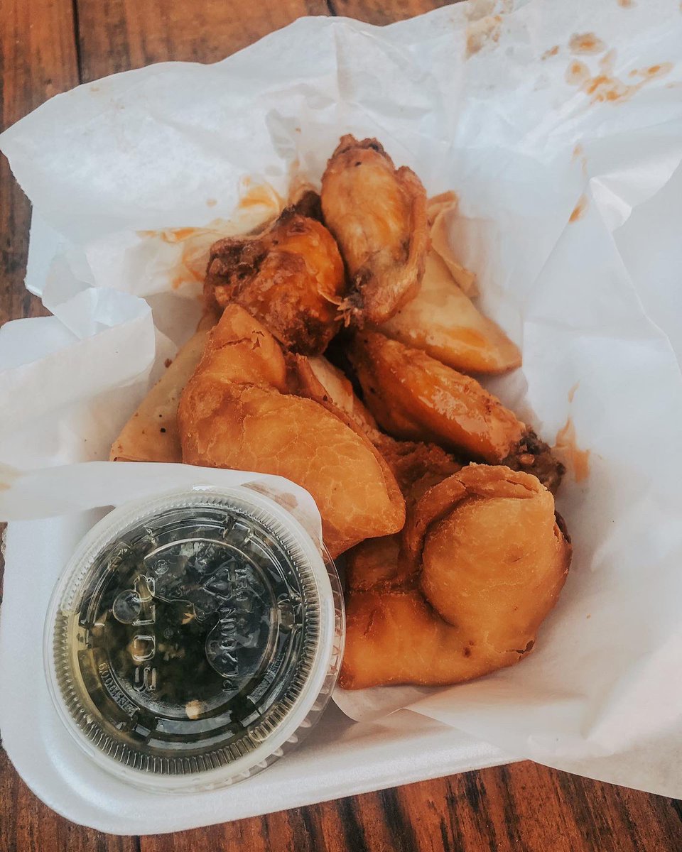 orpheusbrewing's tweet photo. Food is back at Orpheus! This weekend we have Chef Cheik serving some incredible wings and samosas, including a vegan and gluten free option. Cheik will be serving Friday-Sunday so come imbibe with us and grab a bite to pair with your favorite beer! https://t.co/EeQI7m8WKX