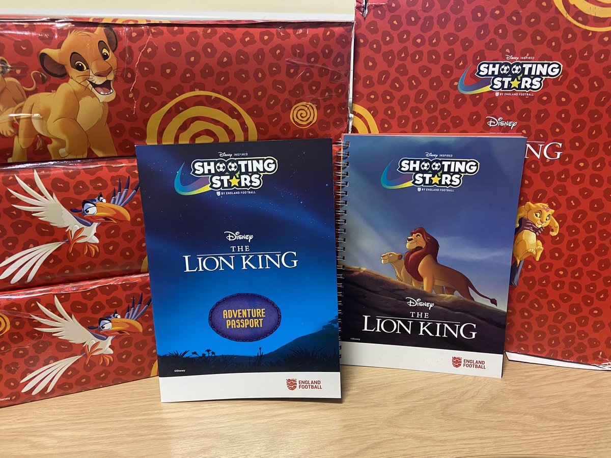 SchoolhardingPE's tweet photo. FA Shooting Stars returns for the Summer Term for our KS1 pupils. We can't wait to get started on our Disney Lion King journey. Sign up is now open. @WHSyear1 @WHSyear2 #LetsgetWHSactive @ https://t.co/YxeKA5SfiE