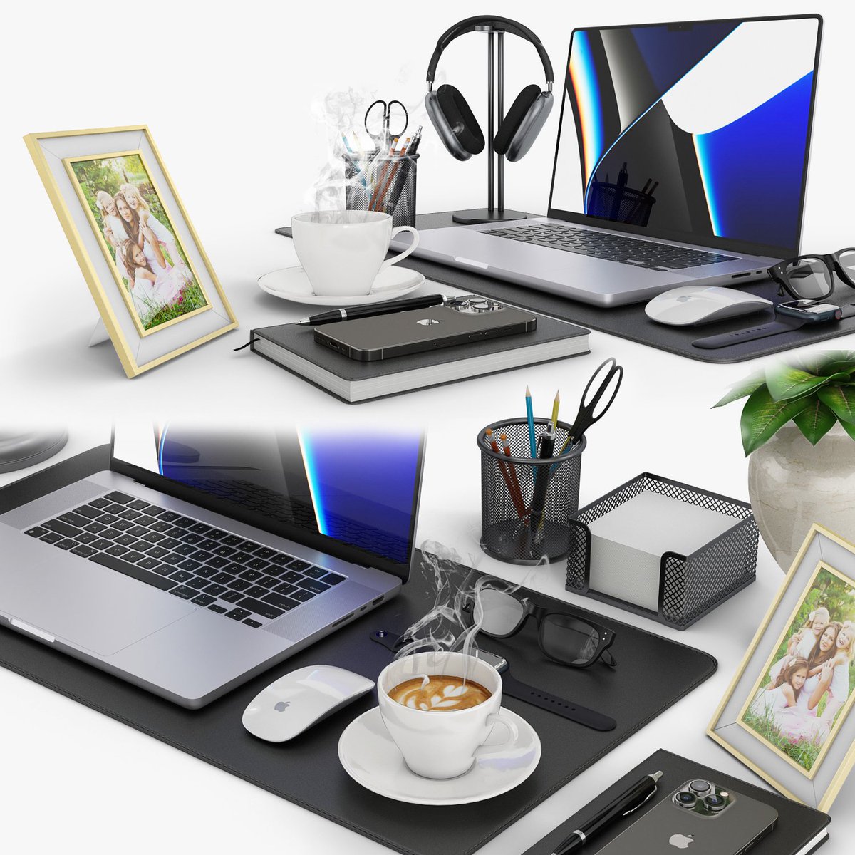 madMIX_X's tweet photo. Workplace macbook. 
Modeling in a 3ds max. 

#3d #apple #iPhone #macbook #3dmodeling #3dsmax #notebook #iphone13 #AirPodsMAX #WATCH https://t.co/1CIqJHFccB