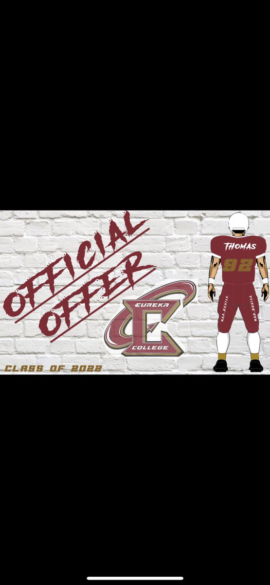 jamariyonthomas's tweet photo. Blessed to say I received my 3rd offer from Eureka College @ECRDFootball https://t.co/wtLn0y1kyi