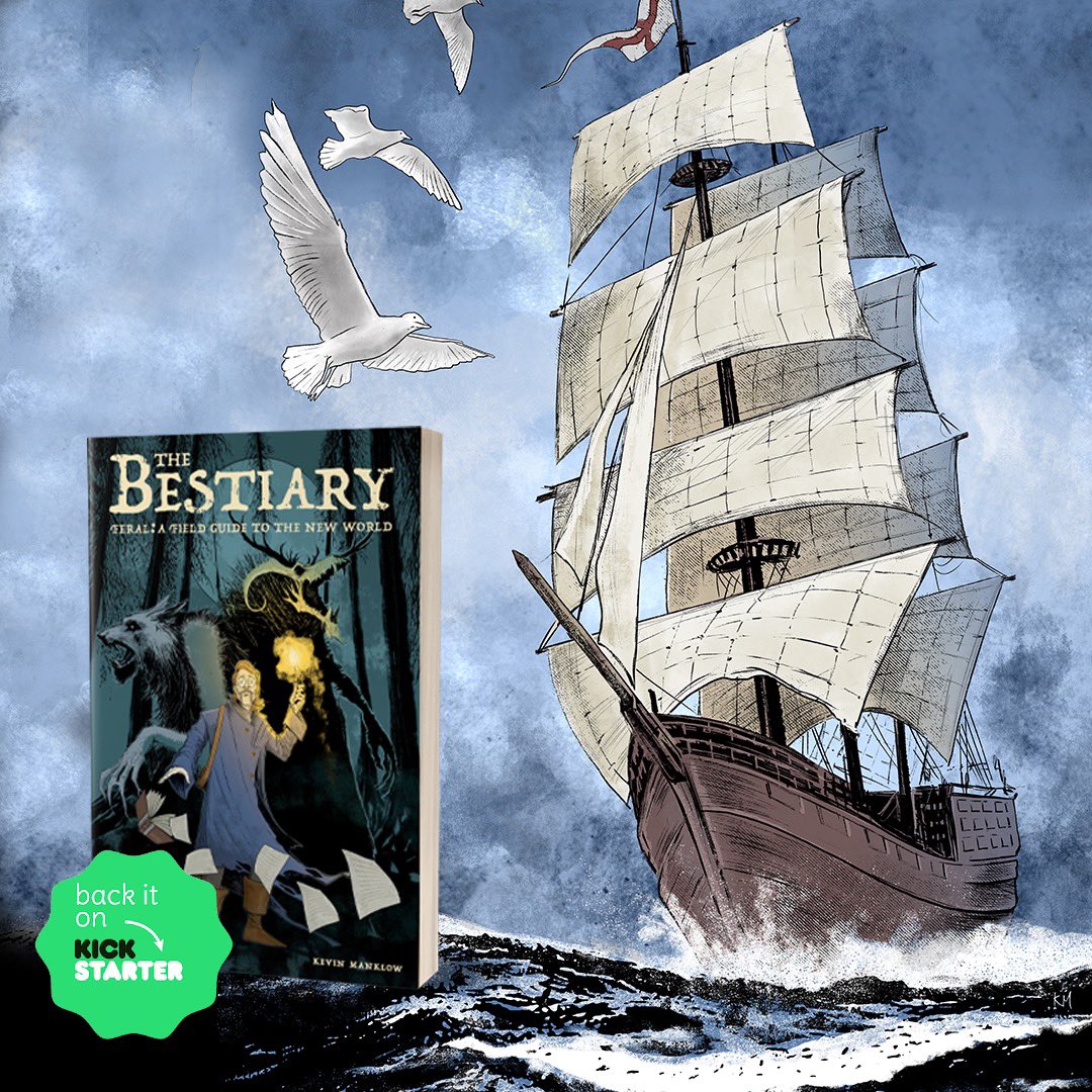 kevmank's tweet photo. It’s Day 6 of #TheBestiary campaign, and we've been awarded Kickstarter's #projectwelove tag. https://t.co/nLmwMrYFDh 

#comic #comicbooks #supportindiecomics #supportcomics #comicartist #comicstyle #comicpanel #drawingcomics #comicoftheday #digitalcomic #comicart #webcomic https://t.co/Nr1NhmBvqU