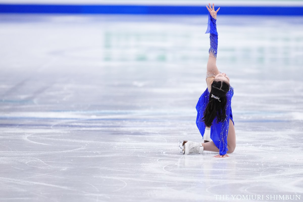 tshashin's tweet photo. ［フィギュアスケート世界選手権］
河辺愛菜は女子15位。「日本のエースになれるように頑張りたい」。悔しさをバネに成長を誓う(若杉)
Mana Kawabe of Japan performs during the women free program of the ISU 2022 World Figure Skating Championships.
#worldfigure2022 #河辺愛菜 #ManaKawabe https://t.co/FXznJWzJgd
