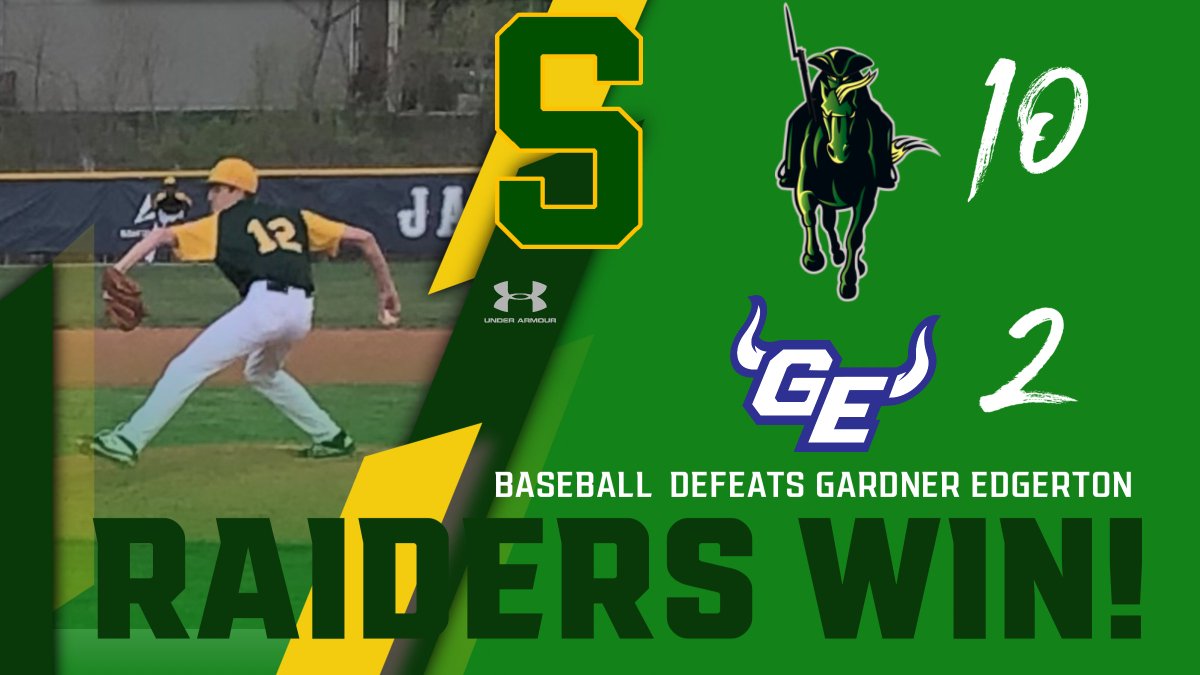 RAIDER VICTORY! ⚾️
The Shipley era begins with a W!
<a href="/SMSOUTHBASEBALL/">SM South Baseball</a>
SM South 10.
Gardner Edgerton 2.
#RaiderPride🔰 #CultureWins