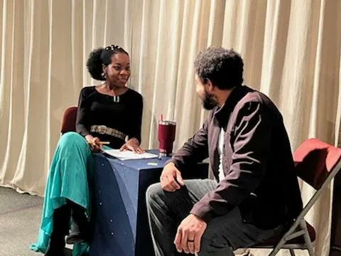 cdaleplayhouse's tweet photo. Rehearsals are going strong for our next production, A LESSON BEFORE DYING! Tickets are on sale now for this amazing show! Get your tickets here: https://t.co/oK85xA3n0L OR call 334-262-1530. https://t.co/DFSsUWTBkr