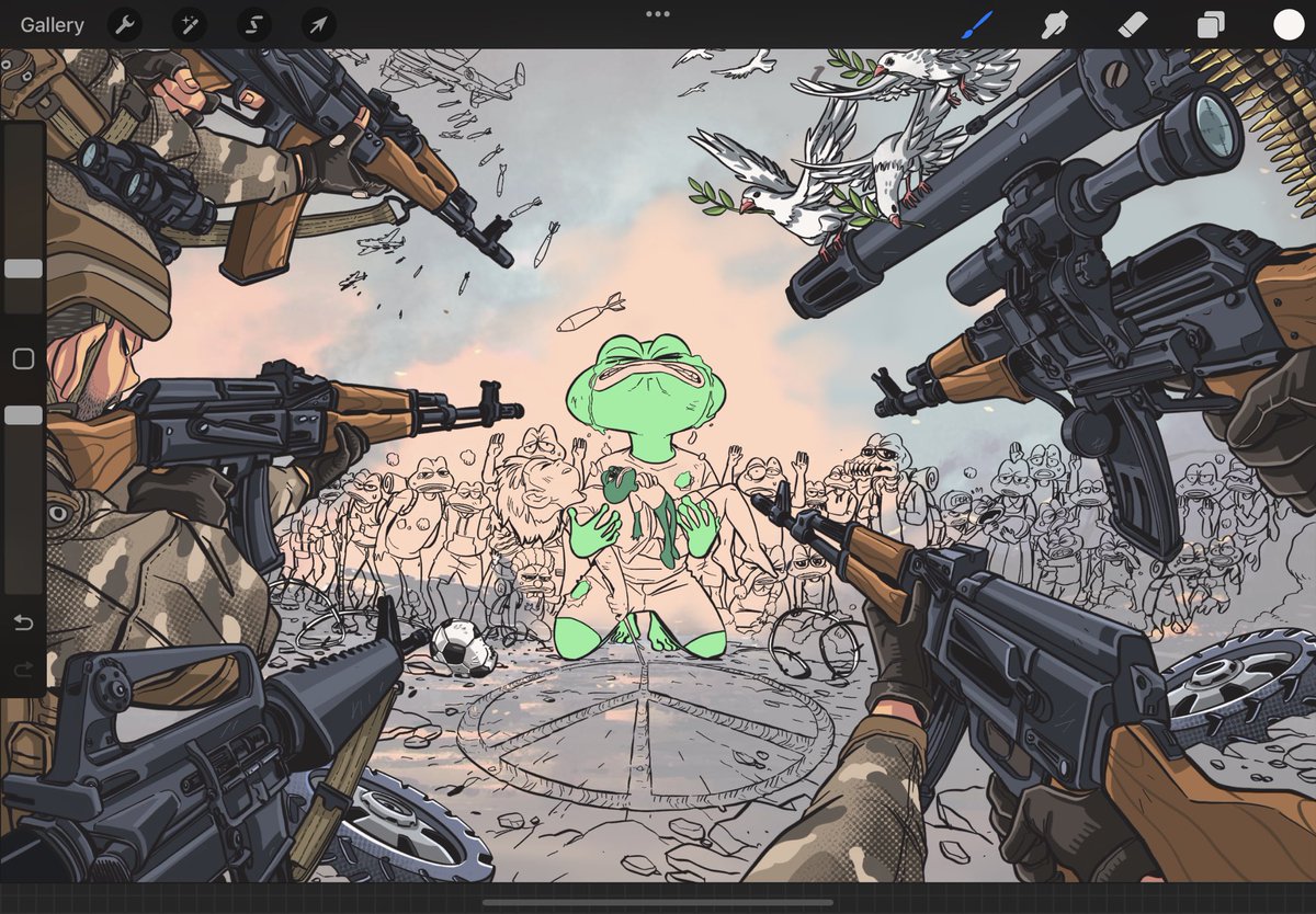 Gm everyone🌈☀️

#pepe #pepethefrog #PepeFam #pepefrog #PEPEnft #FrogFam #nftart #NFTCommunity #NFTdrop  #FoundationNFT #NFTs