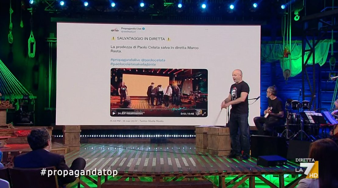 welikeduel's tweet photo. La prodezza di Paolo Celata

#propagandatop #propagandalive https://t.co/u3SYjxXEUp