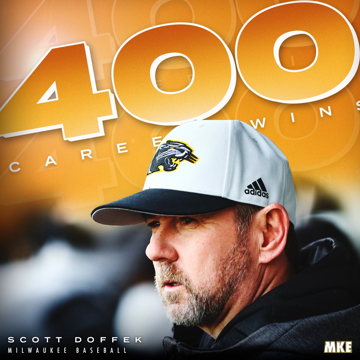 Today's win also marked quote a milestone for head coach <a href="/DoffekRoyhobbs/">Scott Doffek</a>! 

Congrats on number 4️⃣0️⃣0️⃣, skip! 

#UnitedWeRoar | <a href="/NCAABaseball/">NCAA Baseball</a>