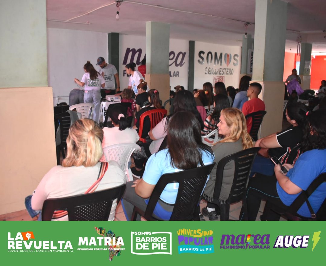 matria_sde's tweet photo. CINEDEBATE | 24M 🤍

Ayer participamos del cinedebate en torno al 24 de Marzo, organizado por La Revuelta, Matria, Somos, Auge, Marea y Universidad Popular.
En el mismo, debatimos sobre el rol de las infancias en contexto de clandestinidad y nuestro desafío como militantes 💚 https://t.co/fXD4oWArNi