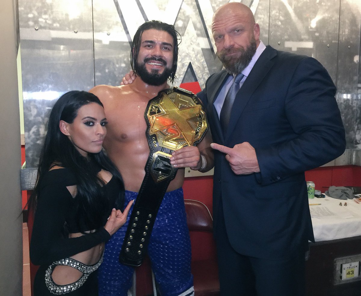 Thank you for everything Sir <a href="/TripleH/">Triple H</a> you will always have my respect and admiration #MyDreamMatch 🙏🏽