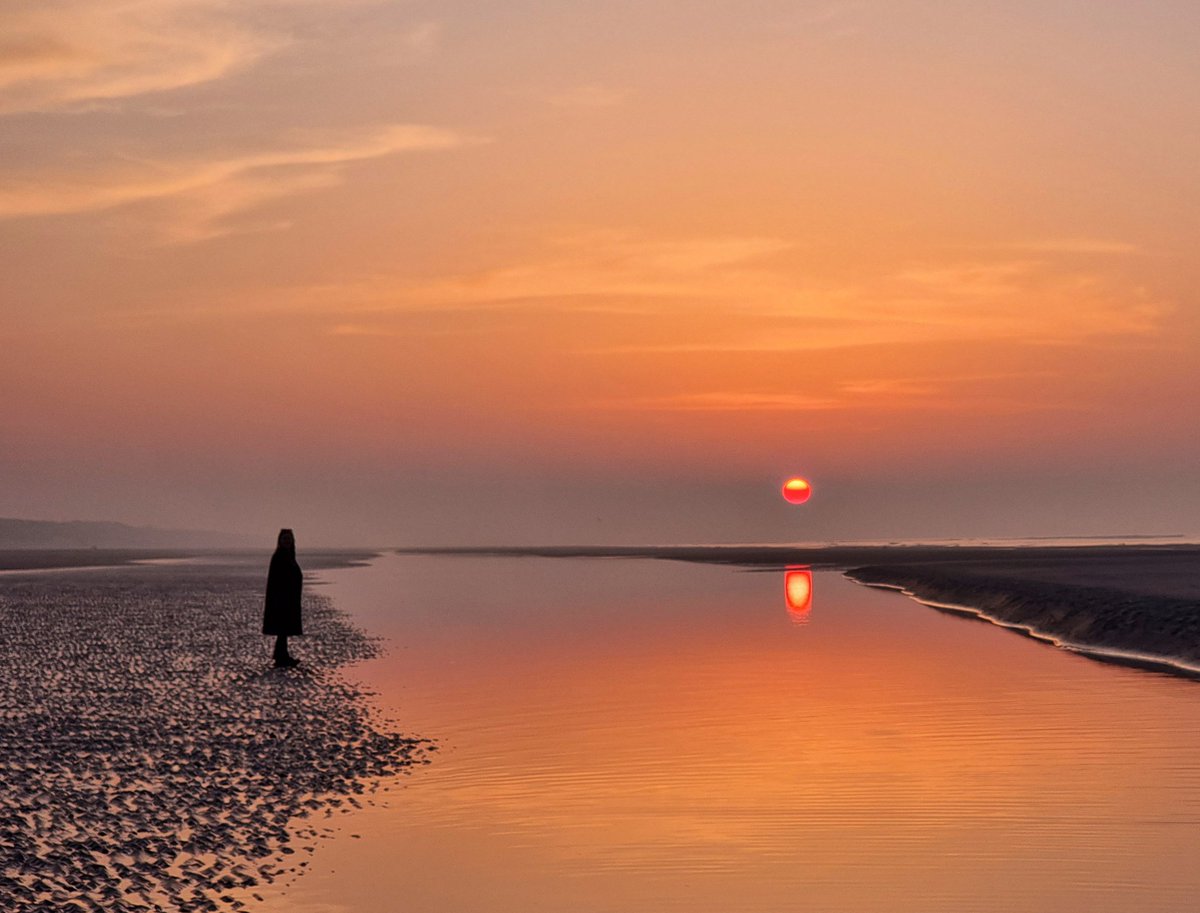 Alweer zo'n mooie zonsondergang, om even bij stil te staan.