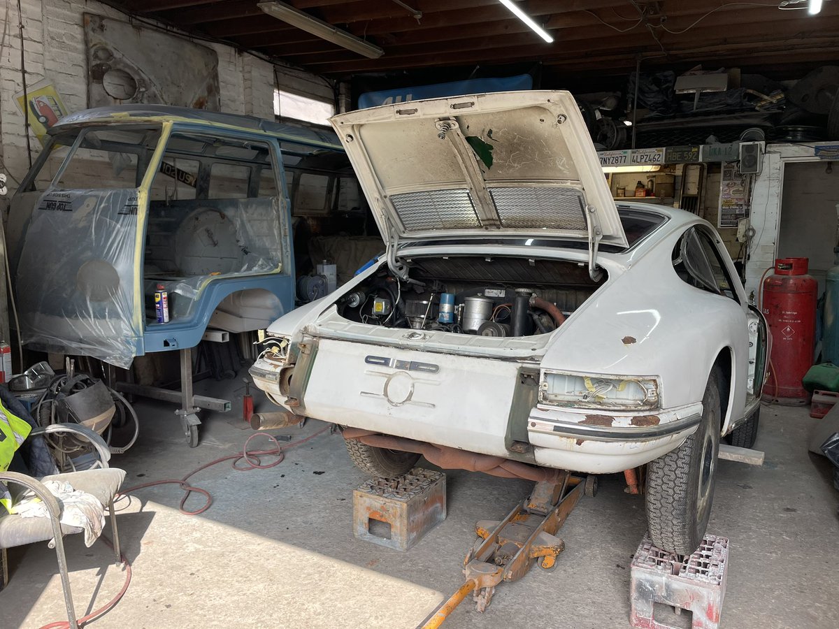 My new addition to the #aircooled garage #porsche912 #912swb #porsche911
