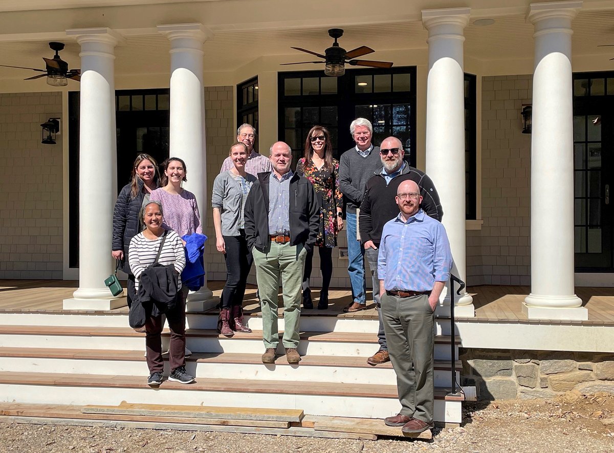 HMRarchitects's tweet photo. “The HMR team visiting an almost completed new house on Allison Road in Princeton.”
Architecture:  HMR Architects
General Contractor: Mercer General Works
#princeton  #princetonnj #mercergeneralworks https://t.co/LAh4u5dW0Q