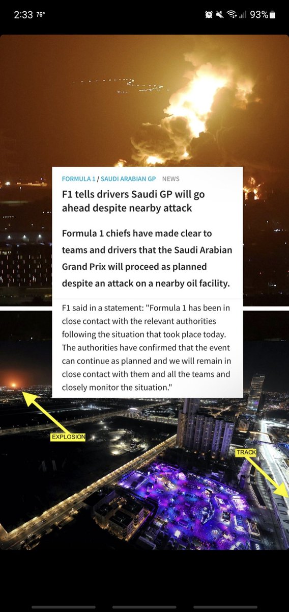 MainPierreTMF's tweet photo. @Londonwanderer2 @63violetrussell @amylovesf1 @F1 Hope this helps. Bottom pic shows how far the attack really was to the track https://t.co/T3TKsV9Cls