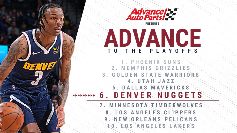Denver Nuggets on Twitter "Holding on to that 6 seed, with plans to