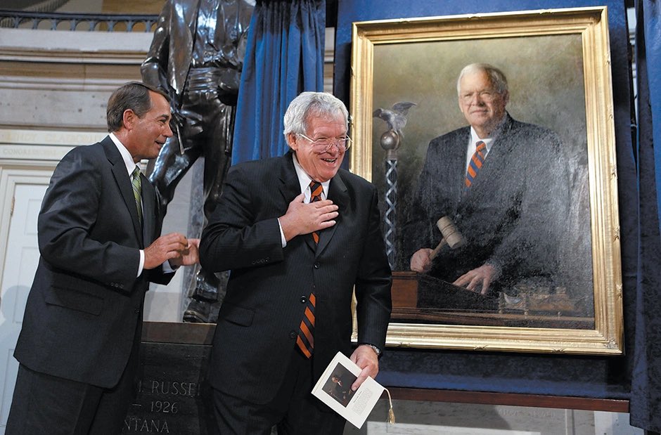 PartyRally's tweet photo. The next time a republican dares to speak to you about family values remind them that you will not be a part of the party who supports (pre and post election) a CONVICTED CHILD MOLESTER. That is, former speaker of the house Denny Hastert https://t.co/b9pPoI9kWn