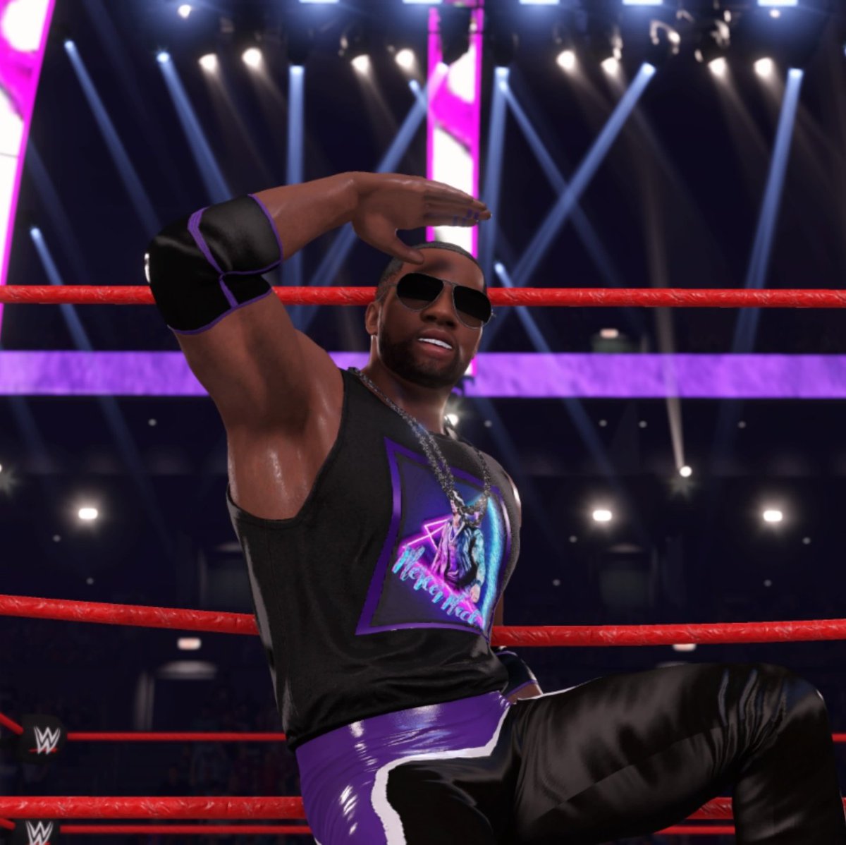 MercerMack1's tweet photo. I see you, you see me? @wwe2k22 #NHN #NPWN @24NightHawk24 #WWE2K22 https://t.co/IIYGXi0gY8