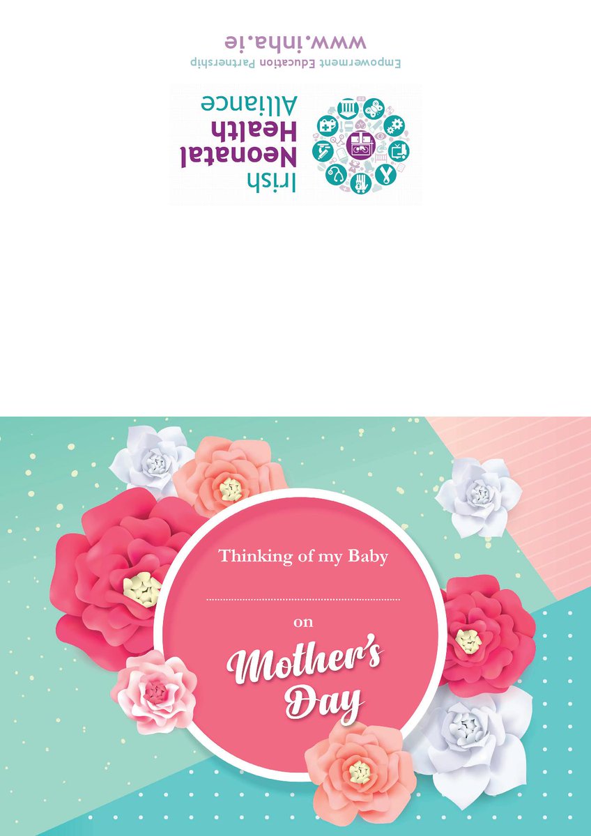 Thinking of all bereaved Mothers ahead of #MothersDay. Download our special memory cards from our website #infantloss #babyloss #love #rememberingallmothers