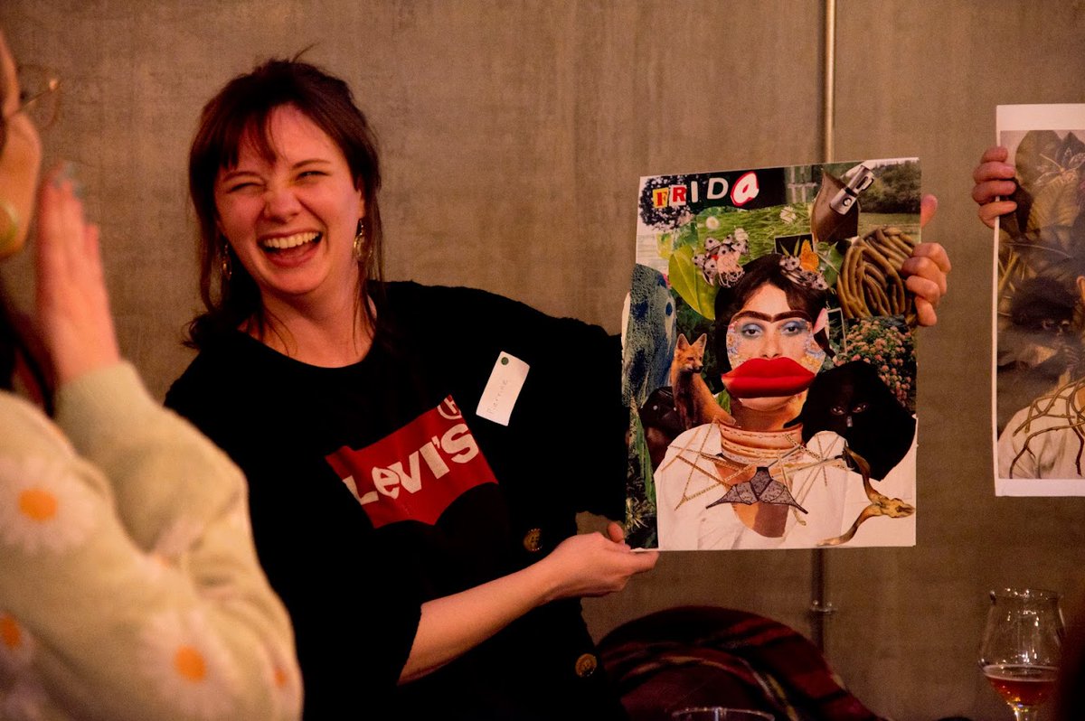 afterdusudloire's tweet photo. Merci pour vos sourires 😄, vos échanges 🗣, vos conseils 💡 et votre créativité 🖼
Merci d'avoir jouer le jeu pour l'animation, ces merveilleux collages-tableaux rendent hommage à leurs peintres respectifs 😁
Van Gogh, Reggianini et Frida Kahlo sont fiers de vous ! 💪 https://t.co/RTtys8zjOY