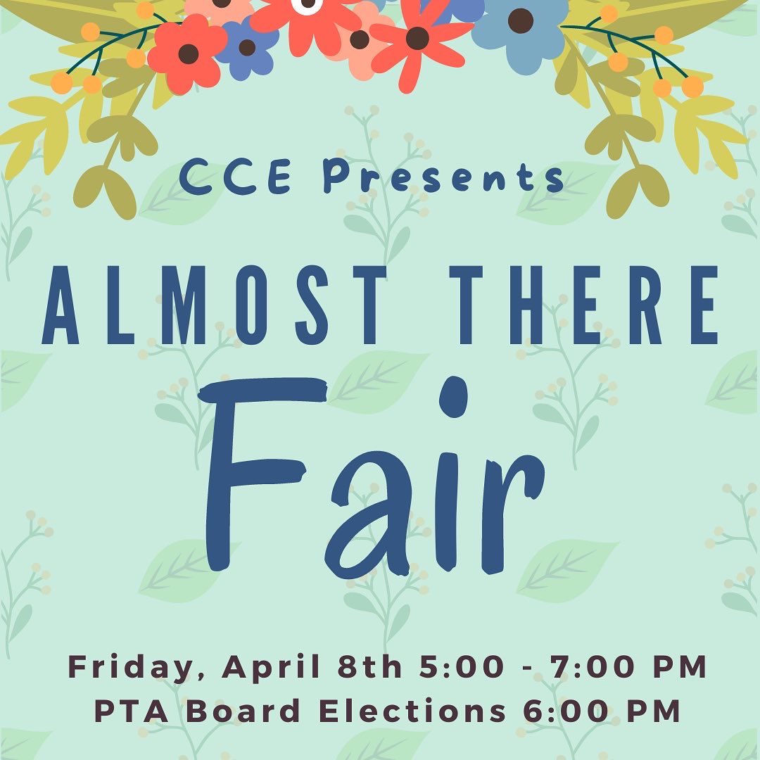 CCEBISD's tweet image. It’s almost time for our Almost There Fair!! We need volunteers! Please contact our PTA for info. Email to contact on 2nd picture.