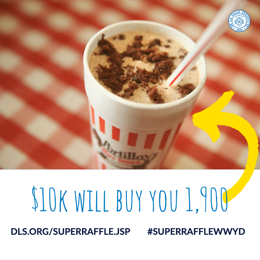 What would you do with $10,000? 

Make that your problem when you win the Super Raffle grand prize.

You could enjoy 1,900 Portillo's chocolate cake shakes 🥤.

Buy Super Raffle tickets today and get your appetite ready at bit.ly/3ug7zaa.

#superrafflewwyd #meteorsunited