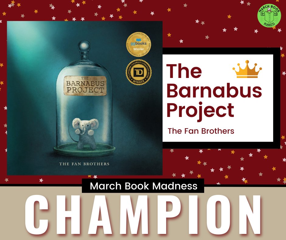 D303Pride's tweet photo. 🏆 After a month of reading and voting for their favorite books, students across the district have chosen The Barnabus Project as the 2022 March Book Madness Champion! Thank you to the elementary LRC directors for hosting this #InnovativeLearning experience! 📚 https://t.co/tcRx6HCwjm