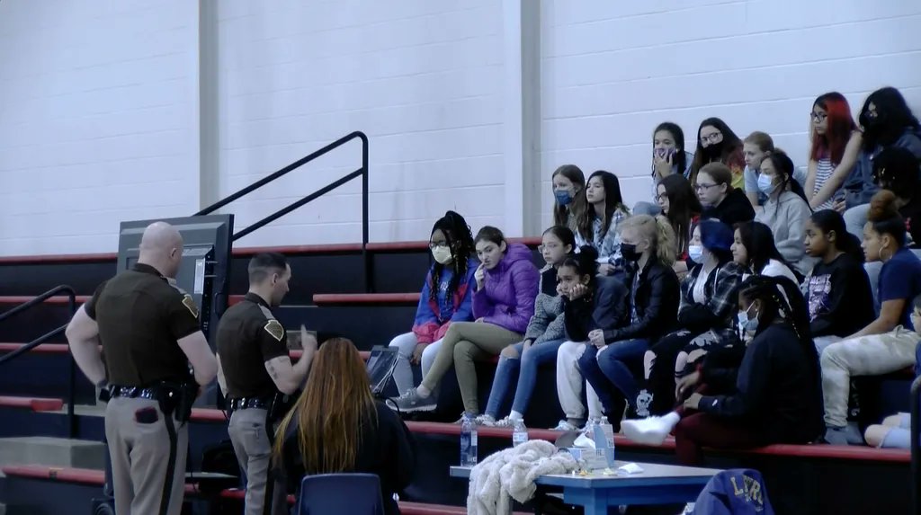 LawtonPS's tweet image. Oklahoma Highway Patrol came out this week to give Central Middle School students a lesson on the impacts of drinking and driving.

#LawtonPS #WeAreLPS #CMSCougars