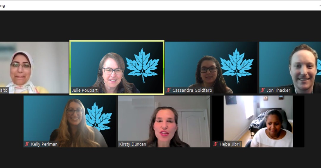 DrThacker_JS's tweet photo. What a privilege it was to meet @KristyDuncanMP! An inspiration for young #neuroadvocates such as myself, @cgoldfarb4, Kelly Perlman & Sherin Nawaito. The future of Canadian #Science looks strong and will continue to be knowing we have your guidance and support. #CANHillWeek https://t.co/yotvh8hfcY