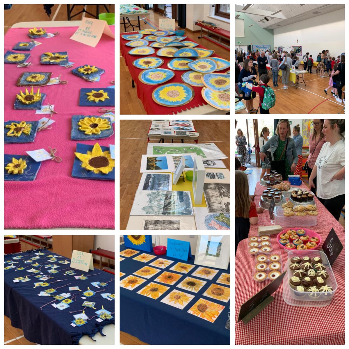 🧁🎨🇺🇦 Wow what a success! Thank you to all the teachers, children, parents that put in so much effort. Watch this space for how much has been raised for the Red Cross! 🇺🇦🎨🌻