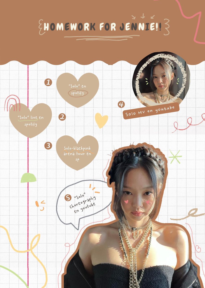 mllysso's tweet photo. 🗒• homework for jennie
- @streamforjen https://t.co/XoTcKMyda7