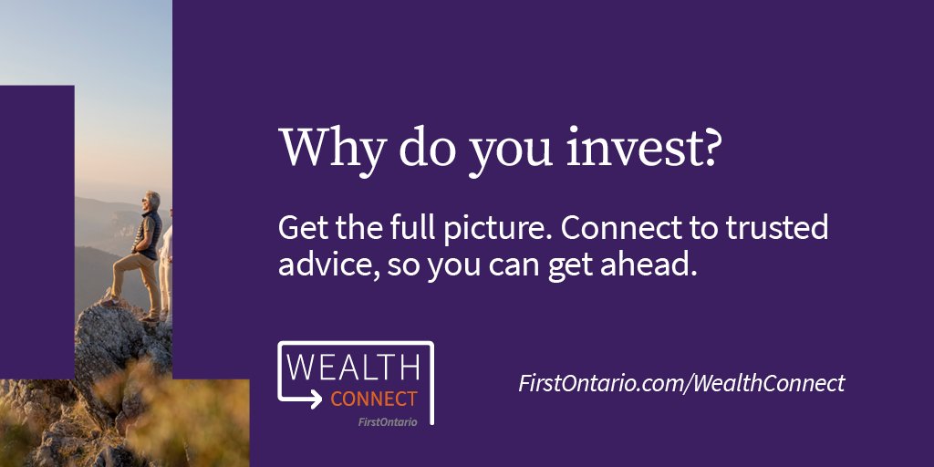 FirstOntarioCU's tweet photo. At FirstOntario, our focus is on helping our members achieve and maintain financial independence. Our Wealth Connect team can assist you with all of your financial planning needs. Learn more at https://t.co/ZxlzHrkEQO. #FirstONWealth https://t.co/HBrSpQ7gsk