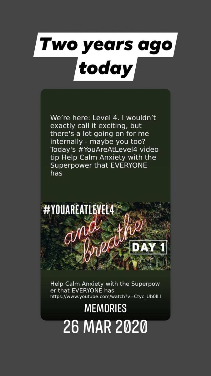 sarb's tweet image. Two years ago today #alertlevel4