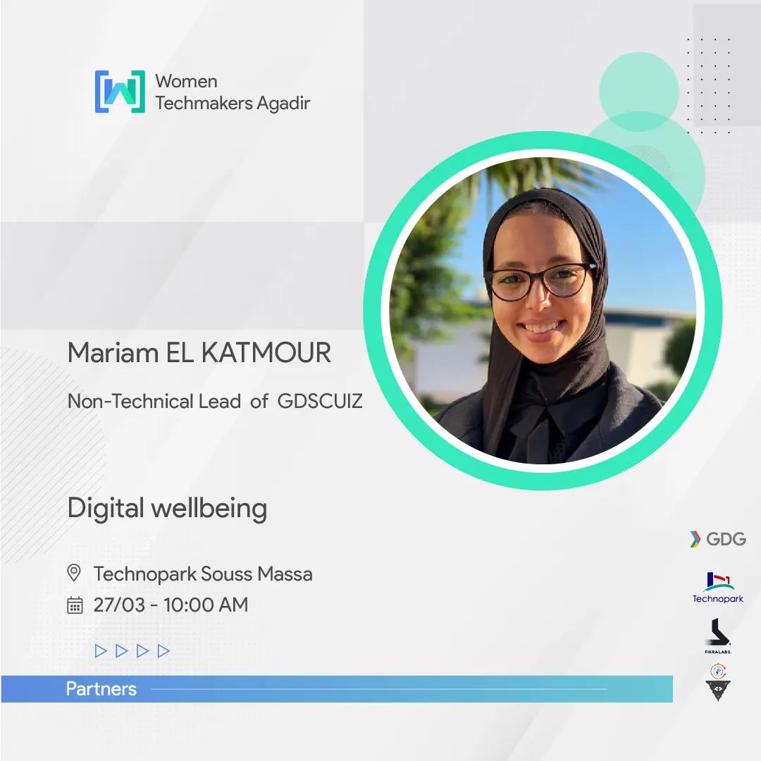 Women TechMakers Agadir tweet media
