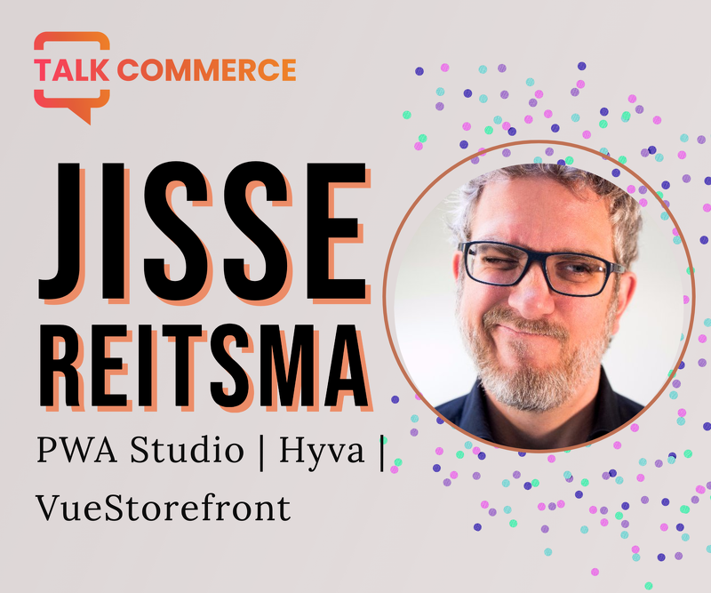 Brent Peterson and Jisse Reitsma discuss all things frontend, including PWA Studio, Vue Storefront, and the new Hyvä theme for Magento 2! We hope you enjoy Talk Commerce EPISODE 1!

Notable quotes from this podcast

youtu.be/ZALpGOyR82Y
Jisse

talk-commerce.com/magento/jisse-…