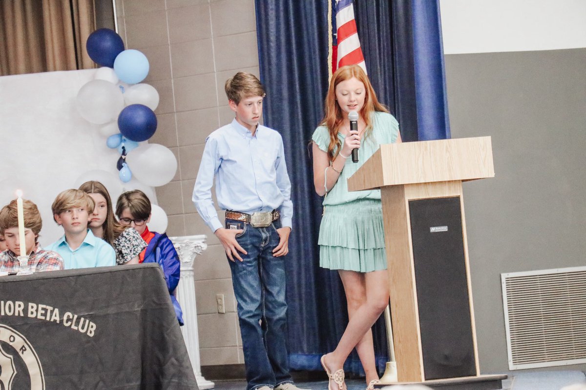 SEMSTigersROAR's tweet photo. Beta Club Induction today was a great success. Congratulations to our amazing students that work hard in the areas of academics and service! #lcsdexcellence #juniorbeta https://t.co/oFsqRPjMhu