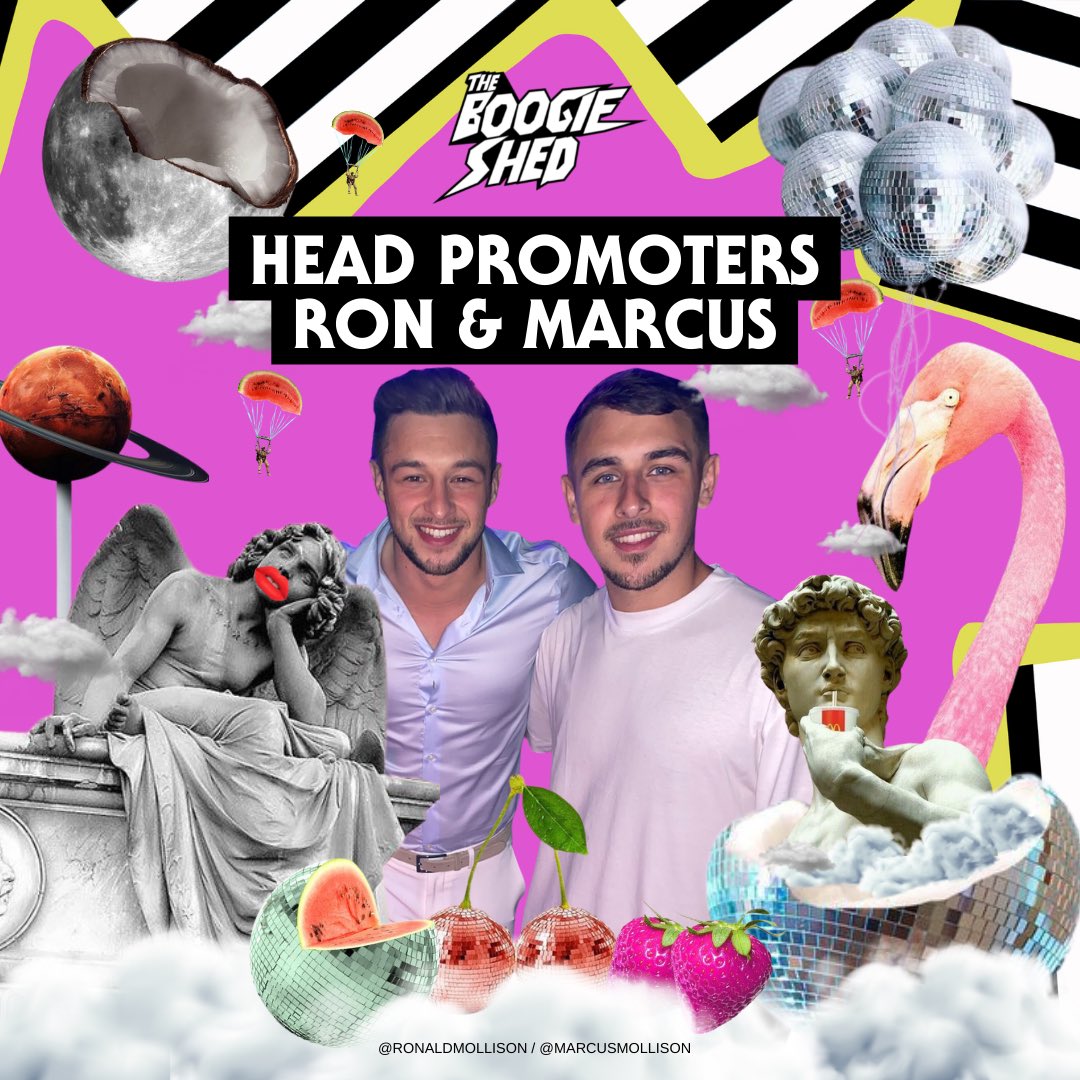 New Kids On The Block 📢

Ron &amp; Marcus join The Boogie Shed as our Head Promoters!

Want to join their team? Drop the lads a message!

#TheBoogieShed #Birmigham #PromoTeam #JoinUS