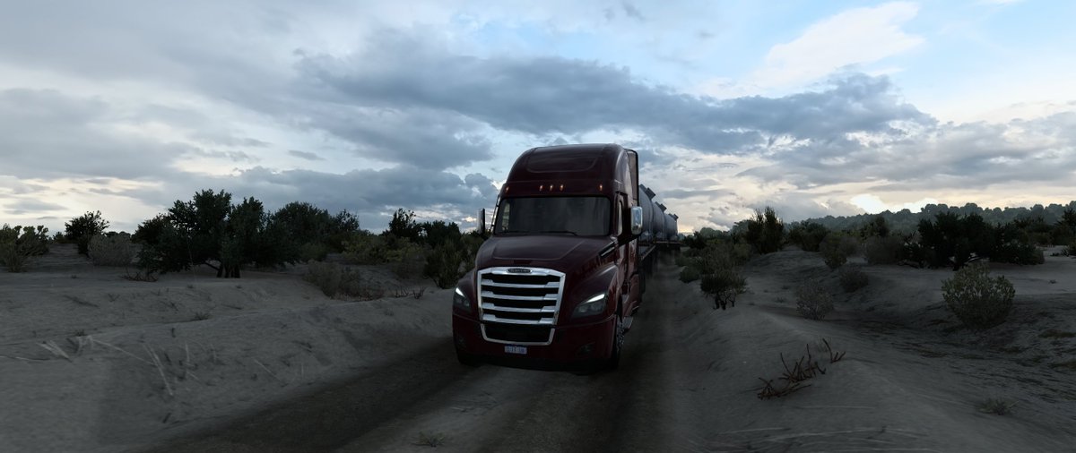nicotine1255's tweet photo. Australia Mapに環境系MODで有名なJBXを導入して雰囲気をマシマシにしてみた
#ATS
#FreightlinerTrucks
#AustraliaMap https://t.co/8RLRarhvBu