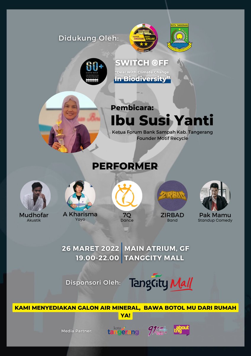 Earth Hour Tangerang tweet media