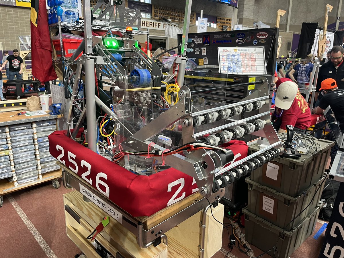 Another amazing match!  After 5 matches, we are ranked #2!  <a href="/MGSHPrincipal/">Principal Becker</a>  #firstiowa #rapidreact