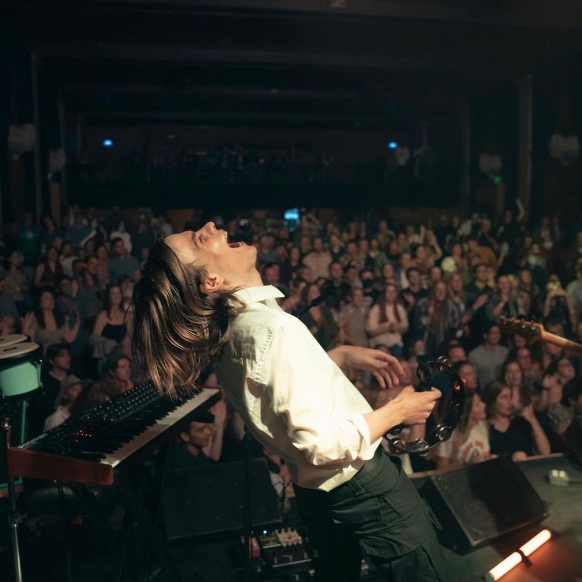 JadeBirdMusic's tweet photo. Still reeling from the best show I’ve ever done. Wanted to shoutout those that made it sound so 🥺❤️ Can’t wait to bring these guys to you very soon ✨ https://t.co/OhJJzNHoMu