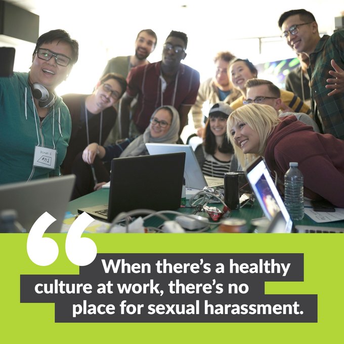 In Alberta, 1 in 5 workers have been sexually harassed while on the job.
Campaigns like #momentsmatter highlight what leaders are doing to create and maintain supportive workplaces. When employees are supported, they are less likely to experience workplace harassment.