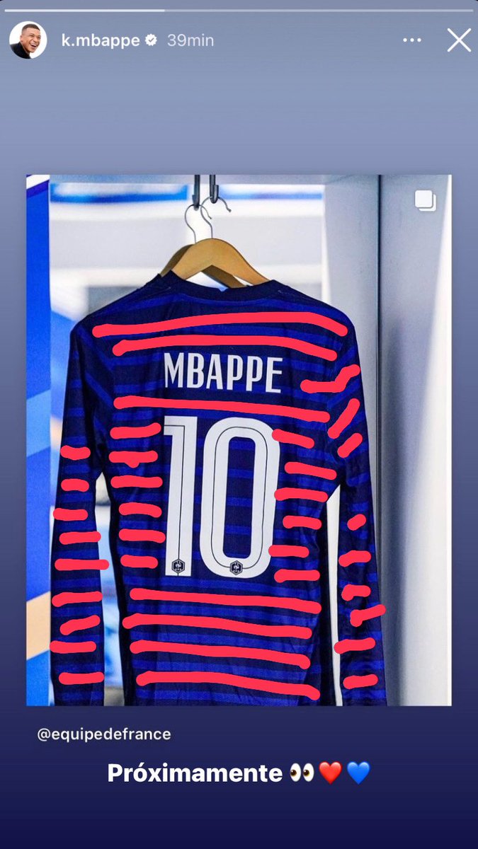 Cule_GT's tweet photo. Mbappe subió esto a Instagram. Esta fichadísimo. https://t.co/OAZzPLL4LN