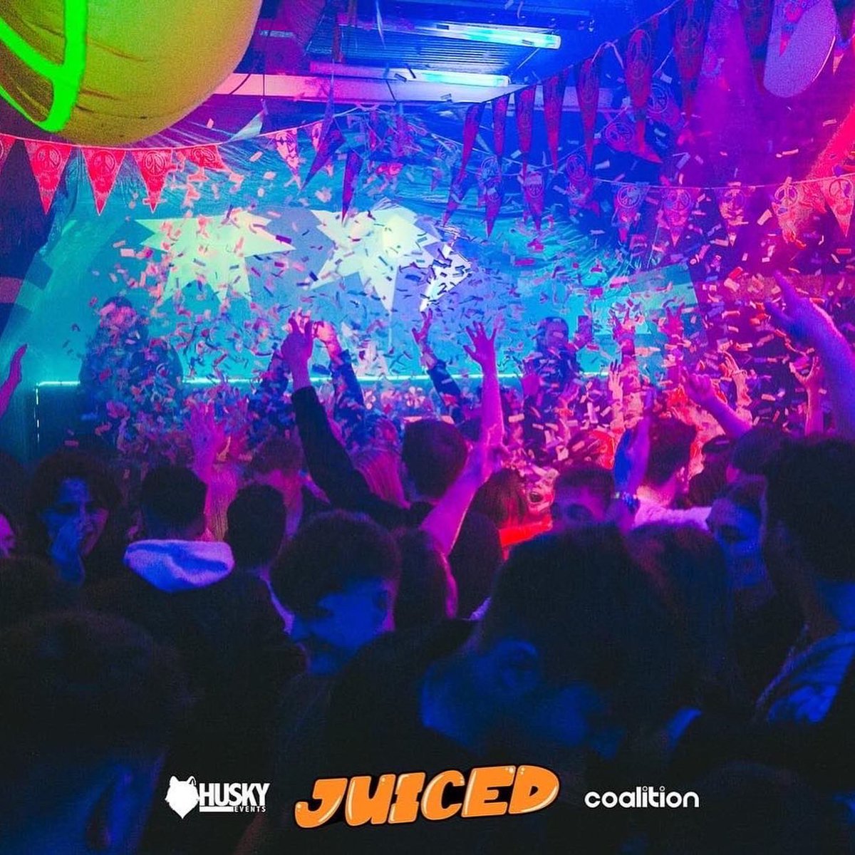 HuskyEvents's tweet image. Juiced Fridays returns to @coalition_btn tonight hosted by social media sensations BIG JOHN, The Romford Bull &amp;amp; Willbatross - BOSH!

🎟 huskyevents.com 🎟