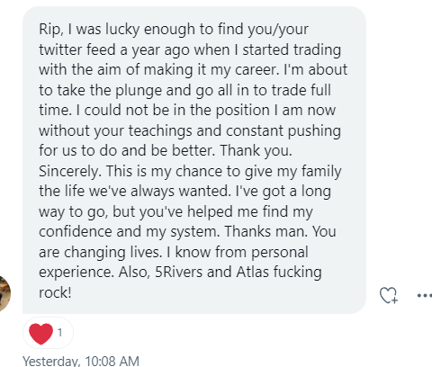 ripster47's tweet image. #inspiration 
Closing this great week by sharing few of Life Changing DMs a get.

Couple followers who went full time or going full time with Kind words that Might inspire you all.
Means a lot🙏

♥️This why I do  this ♥️

Follow ur Passion with Sincerity &amp;amp; u will succeed🙏
HAGW!