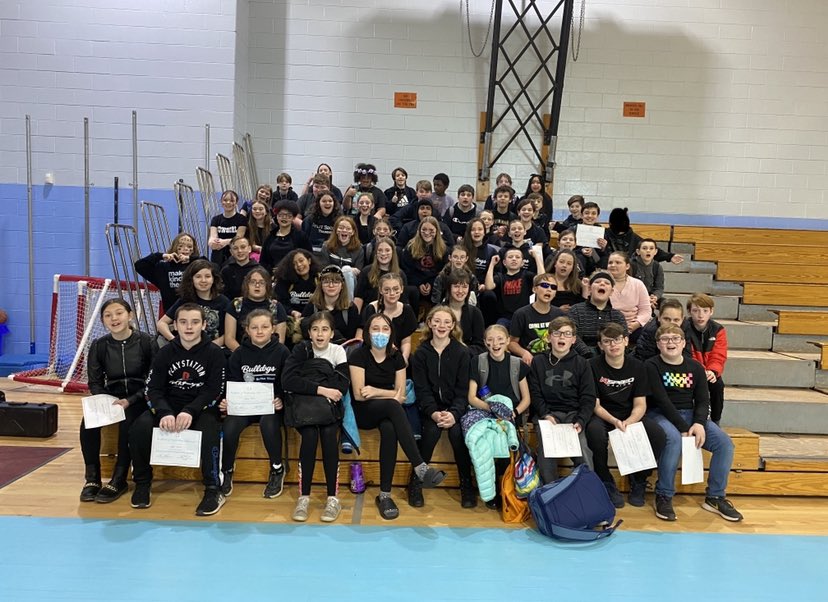 6th grade is the winner of Color war during March Madness Friday with almost 100% participation <a href="/ElementarySw/">SullivanWestES</a>!!