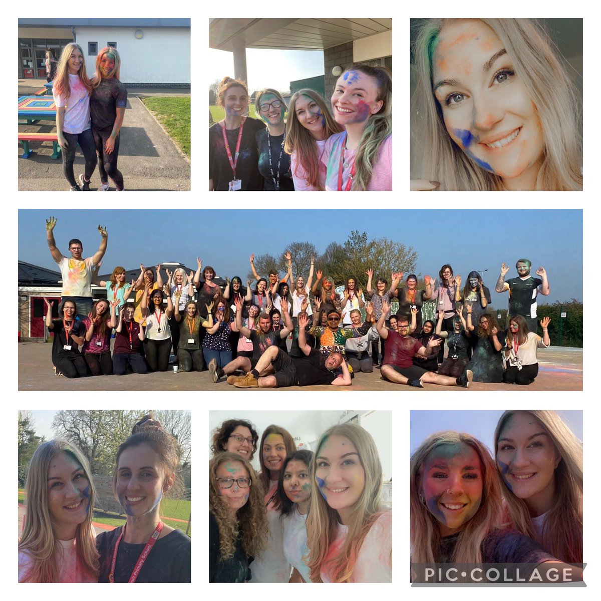 Holi celebrations were fantastic, as always at <a href="/DanemillPrimary/">Danemill Primary</a> ❤️🧡💛💚💙💜 #lovemyjob
