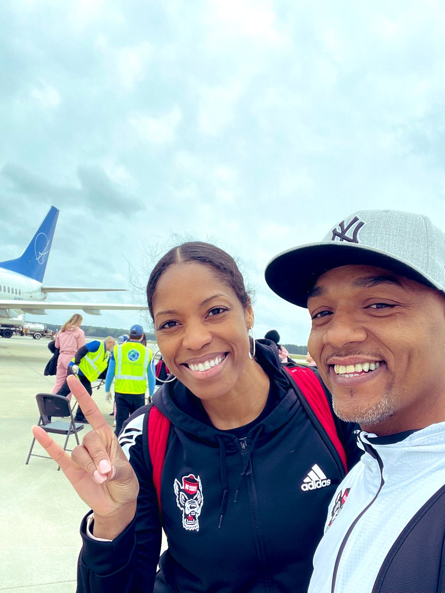 CoachErinBatth's tweet photo. Sweet 16 bound with @E_Fernandez13 ❤️🐺🏀 https://t.co/DGix2f4jcr