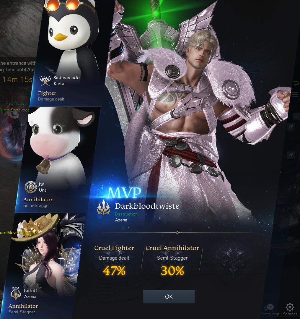 The best thing Lost Ark has done is release these skins so now the MVP screens look like this: