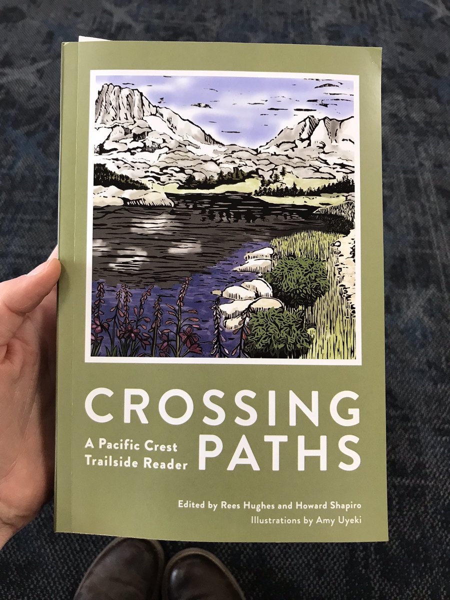 ChloeLalonde's tweet photo. A very different publication, close to the heart. 

From May-October 2015, I hiked the Pacific Crest Trail from Mexico to Canada with my college roommate. I was inspired by my mom, who rode the trail on horseback in 1973. We kept a blog weaving my experience &amp;her journal entries https://t.co/eQS2wzrTfF